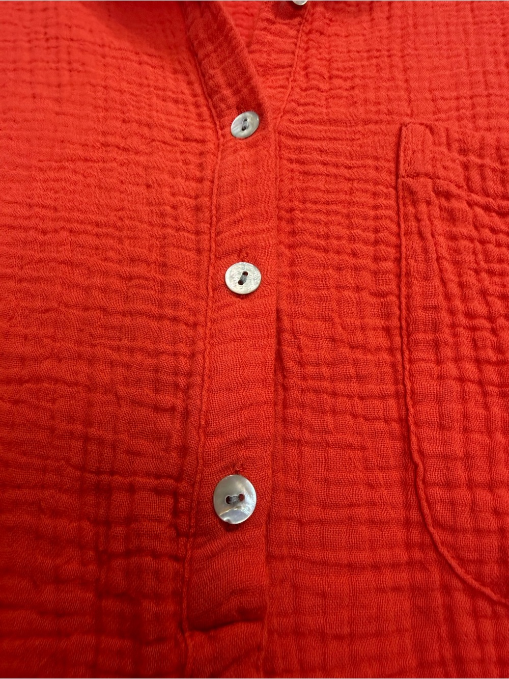 J. Jill 100% Cotton Button-Henley Midi Shirt Dress Size L - Picture 10 of 14